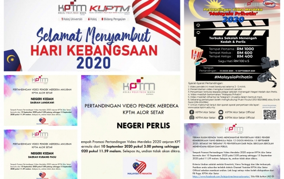 29 Sept 2020 - Result Pertandingan Video Merdeka 'Malaysia Prihatin' 2020